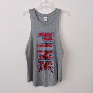 PINK by VICTORIAS SECRET USA Sequin Tank Top